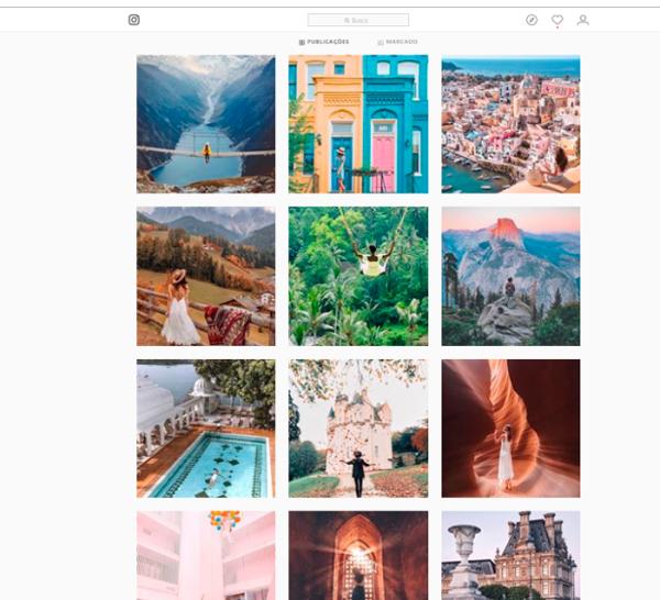 Como organizar o feed do Instagram pelo PC - 5 Tipos de feed instagram