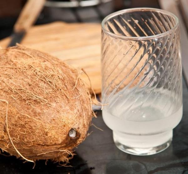 Como fazer água de coco - Passo 1