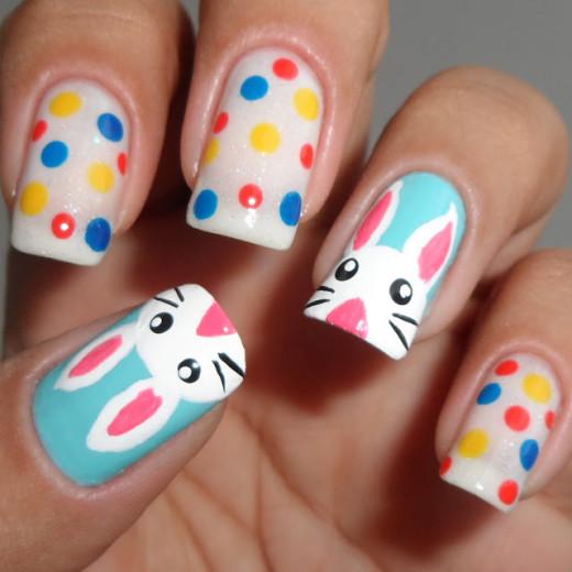 Como fazer desenhos nas unhas com palito - Passo 7