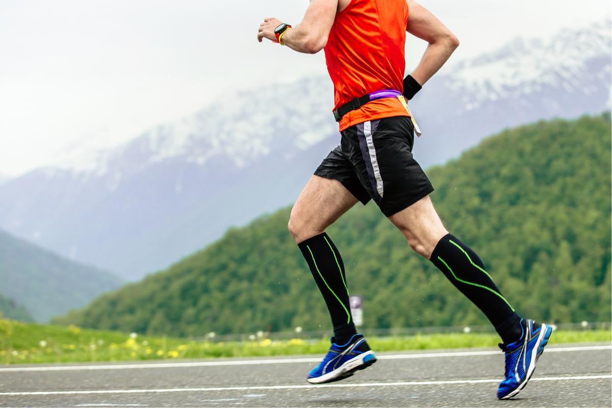 Pode fazer exercício com meia de compressão?