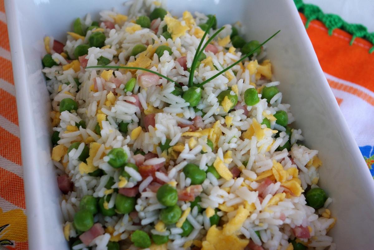 Como fazer arroz chau chau