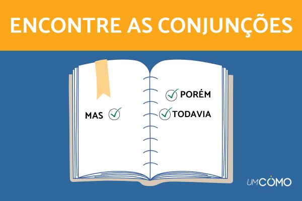 Brincadeiras com conjunções - Encontre as conjunções