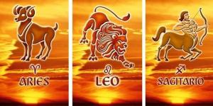 Quais são os signos de fogo do zodíaco