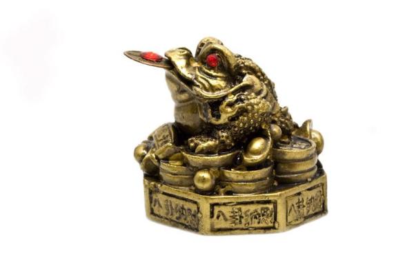 Quais são os símbolos do Feng Shui - Símbolos do Feng Shui: o sapo do dinheiro