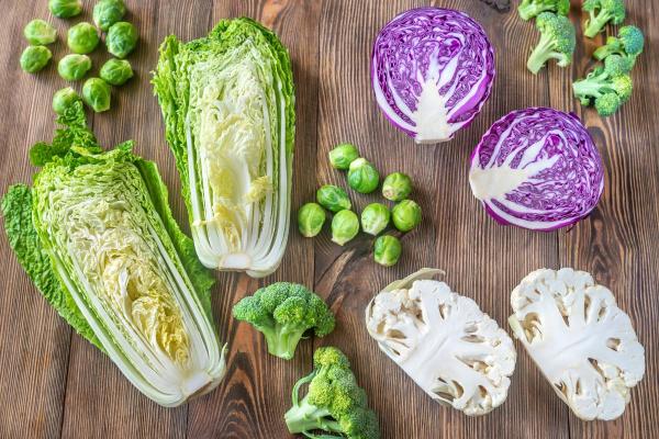 Alimentos ricos em enxofre - Vegetais crucíferos