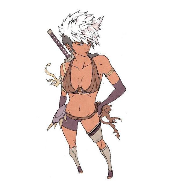 Como colorir um desenho manga com Photoshop - Passo 7
