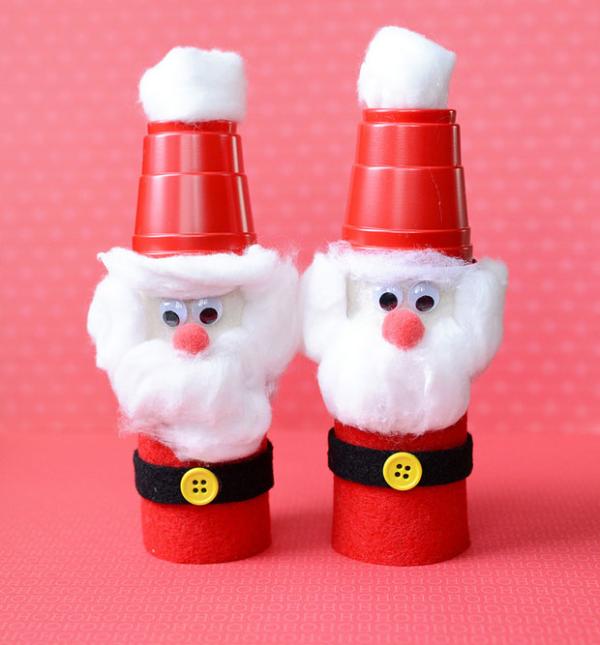 Como fazer enfeite de Papai Noel
