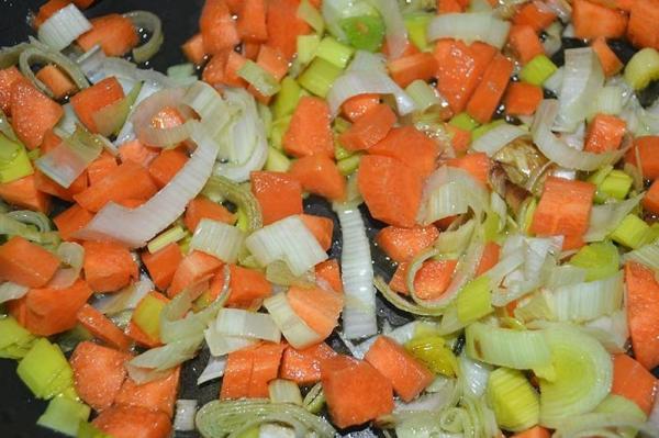 Como fazer quinoa com legumes - Passo 5
